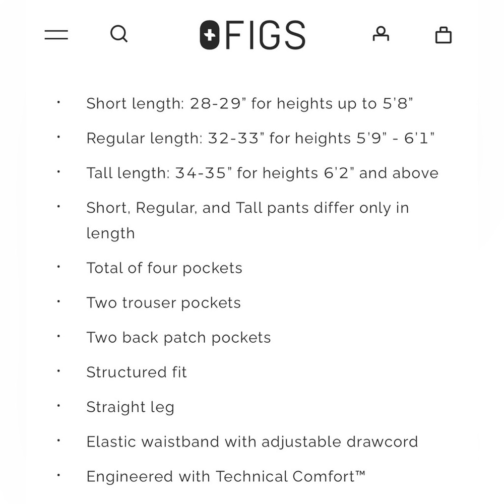 Figs Men's Pisco Scrub Pants — Burgundy - Picture 5 of 5